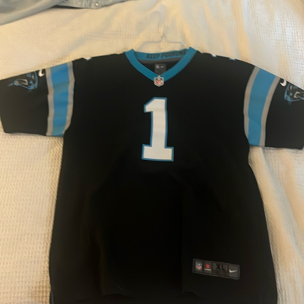 Cam Newton panthers jersey